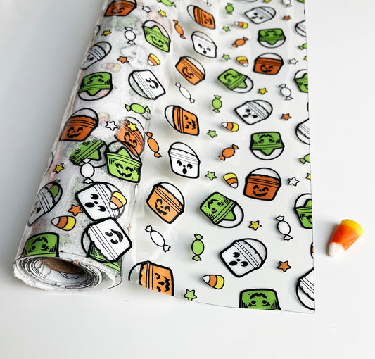 Boo Bucket Transparent PVC, Rolls