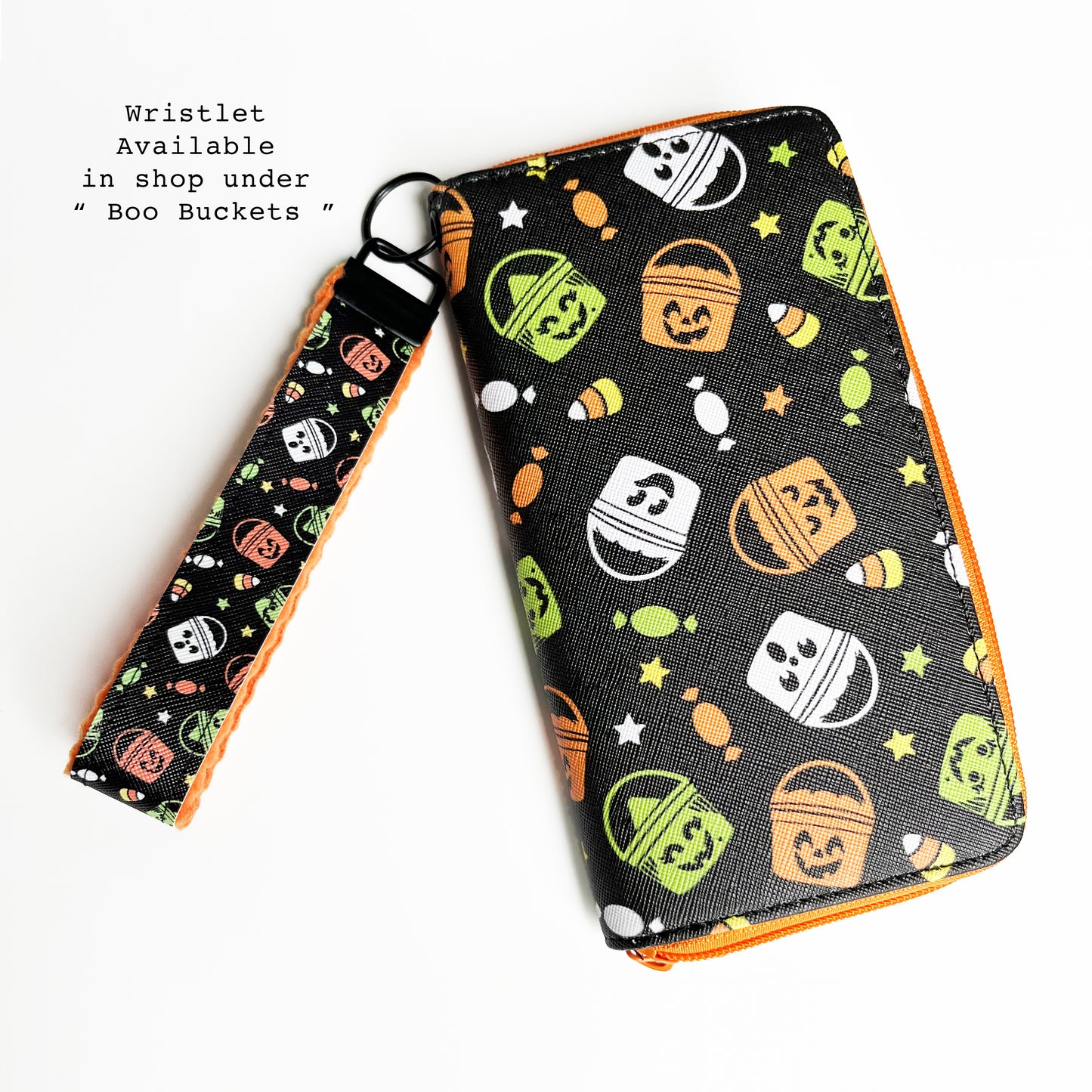 Boo Bucket Wallet