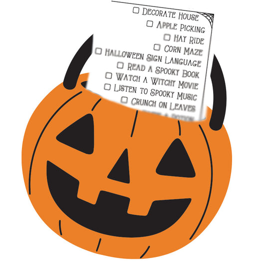 FREE Halloween Bucket List by The Sketchy Pumpkin