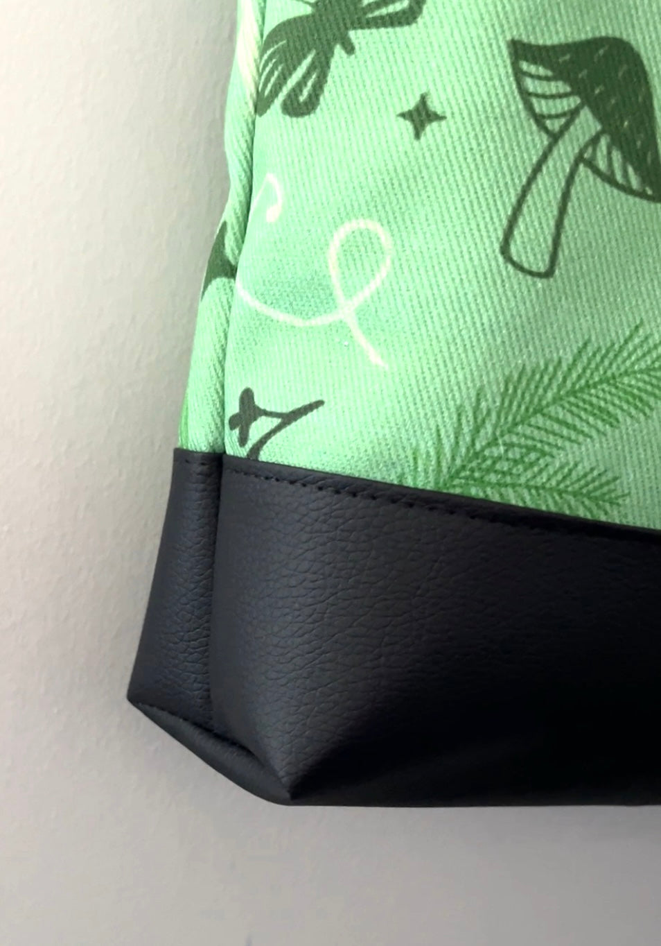 Witch of the Woods Tote, bag, woodland, green