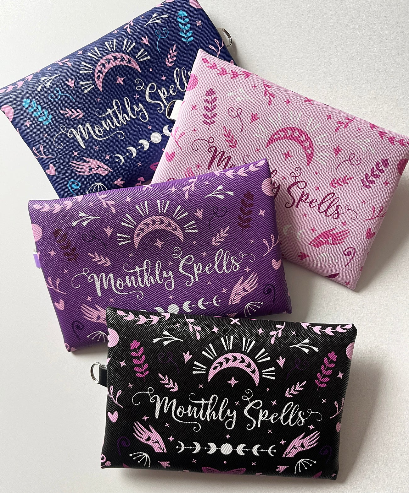 Monthly Spells Pouch & Stickers
