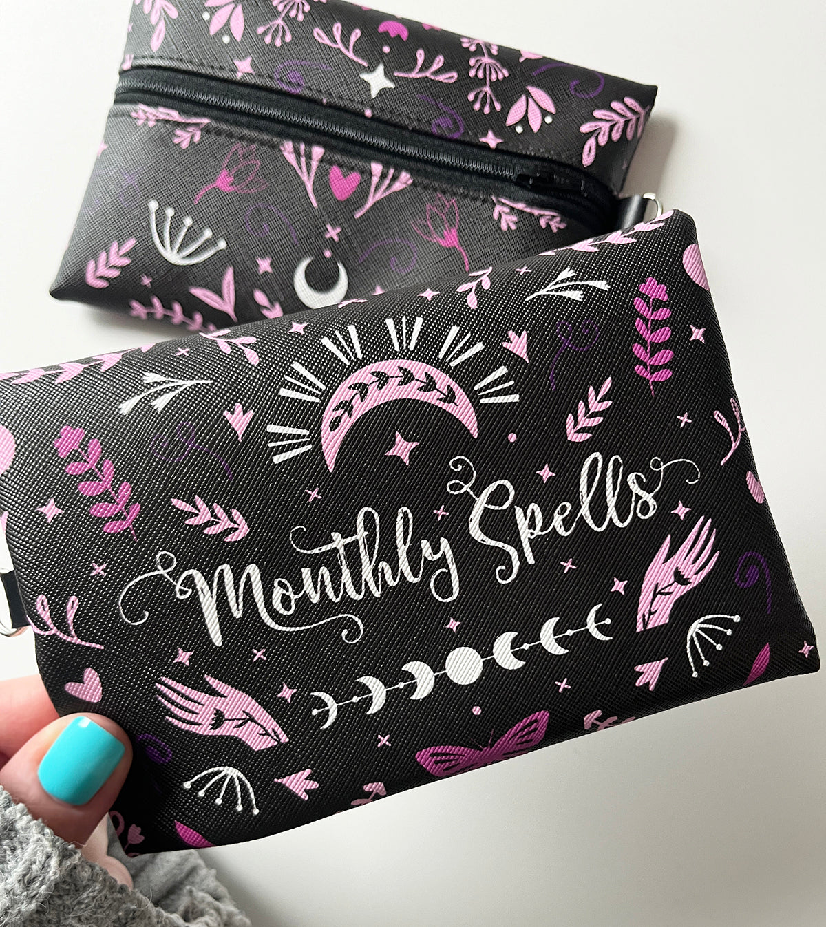 Monthly Spells Pouch & Stickers