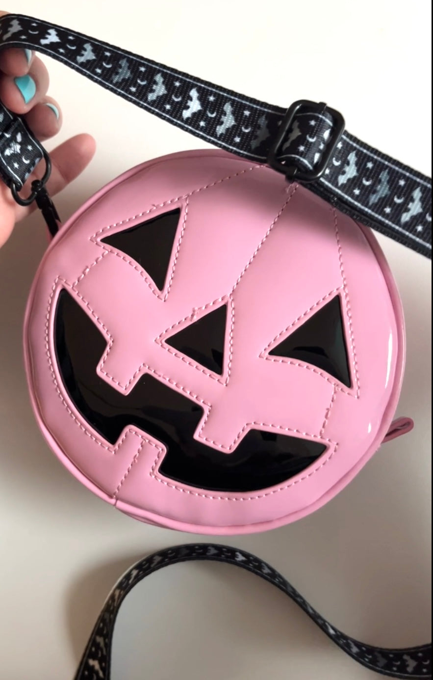 Jack O'lantern Round Bags