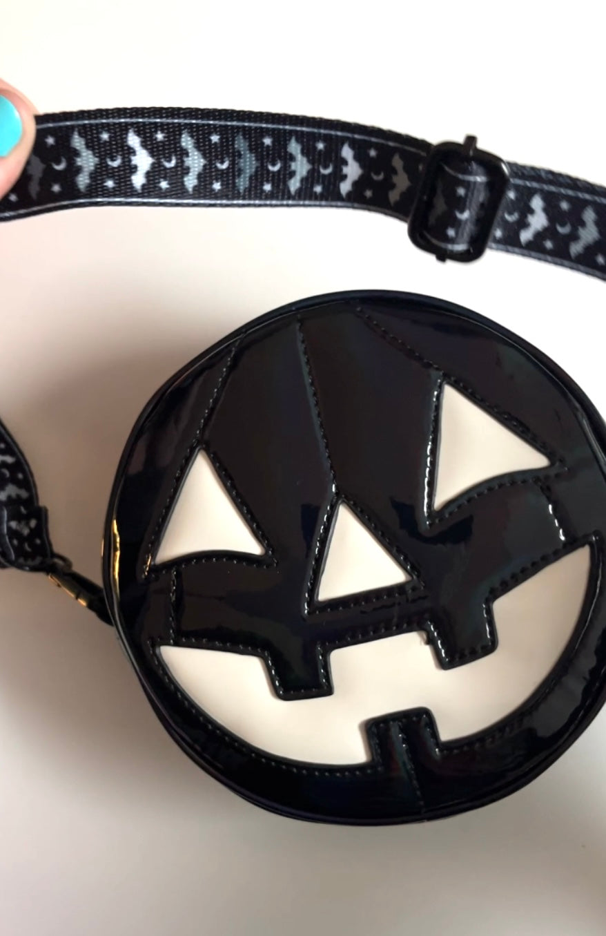 Jack O'lantern Round Bags