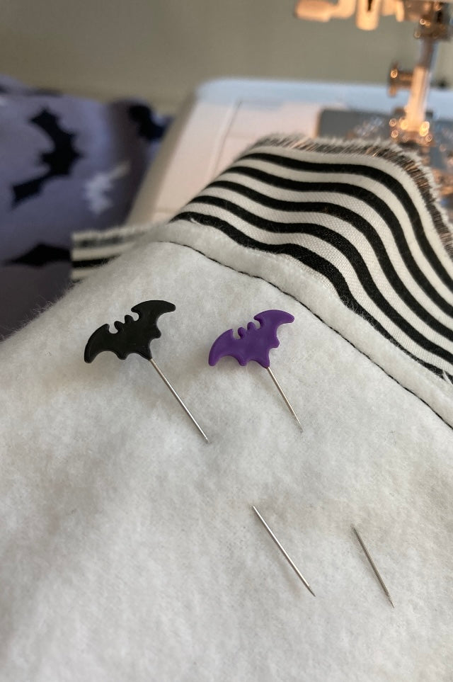 Bat Sewing Pin : 10 pack