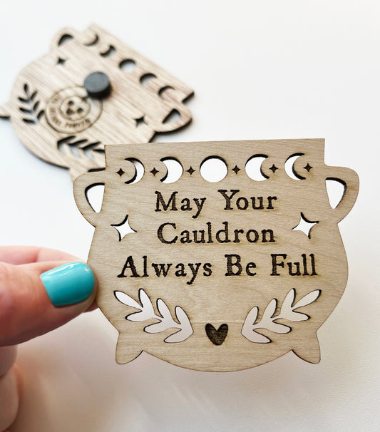 Cauldron Blessing, Ornament, Magnet