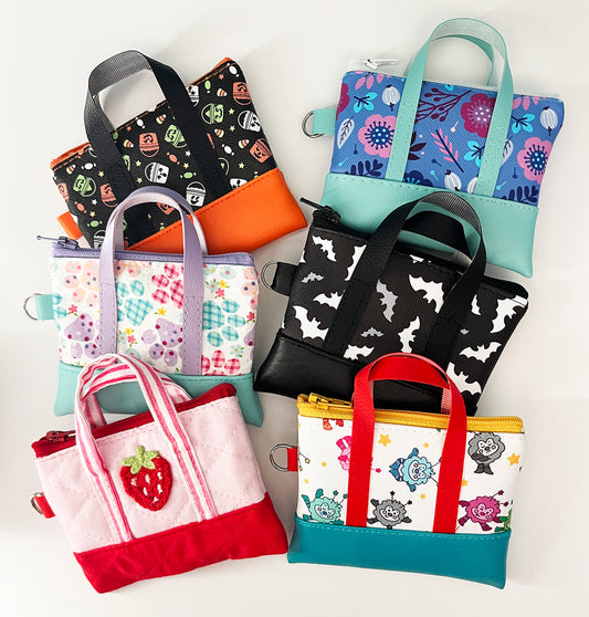 Mini Keychain Totes