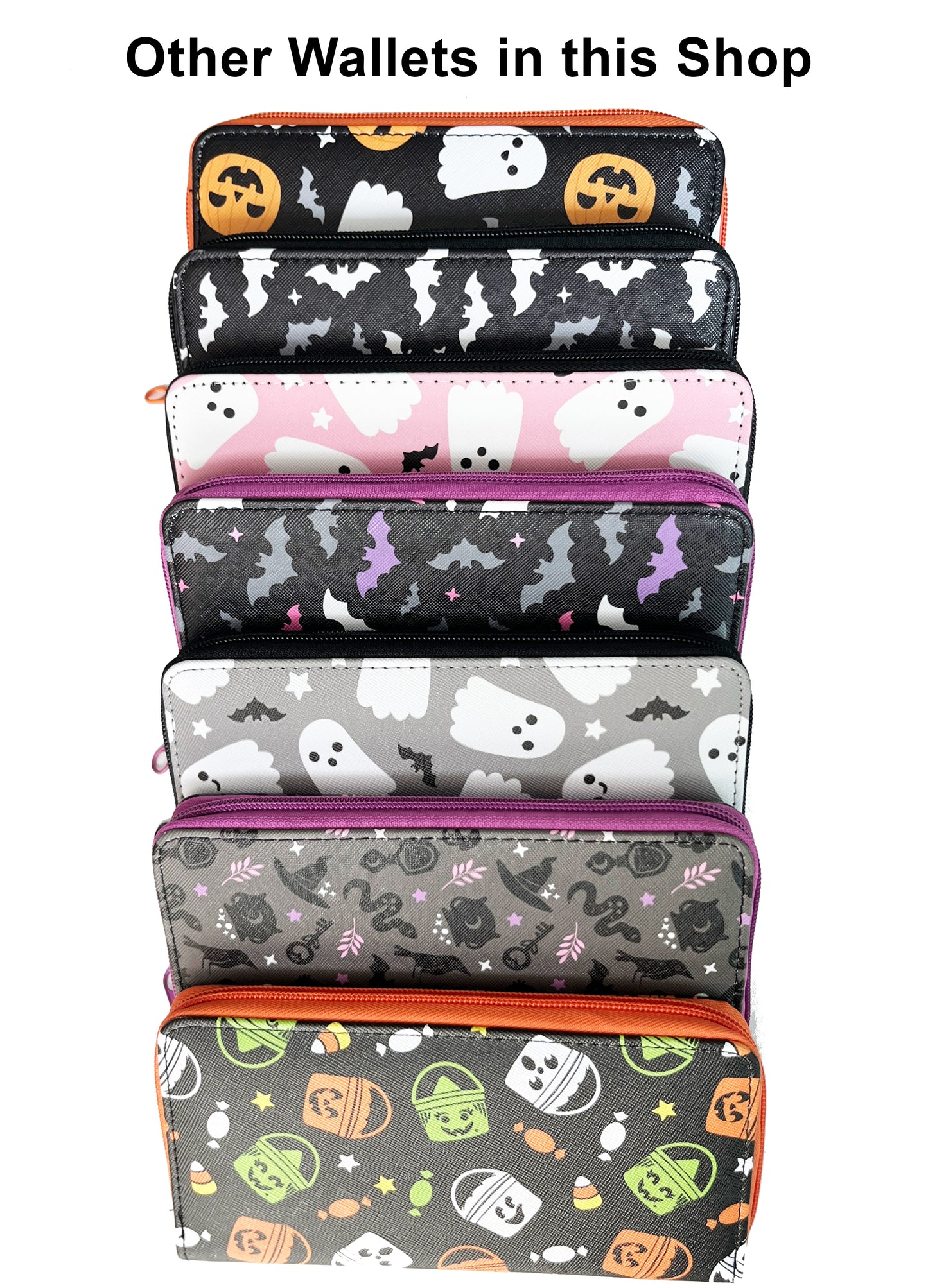 Bat Black/White Wallet
