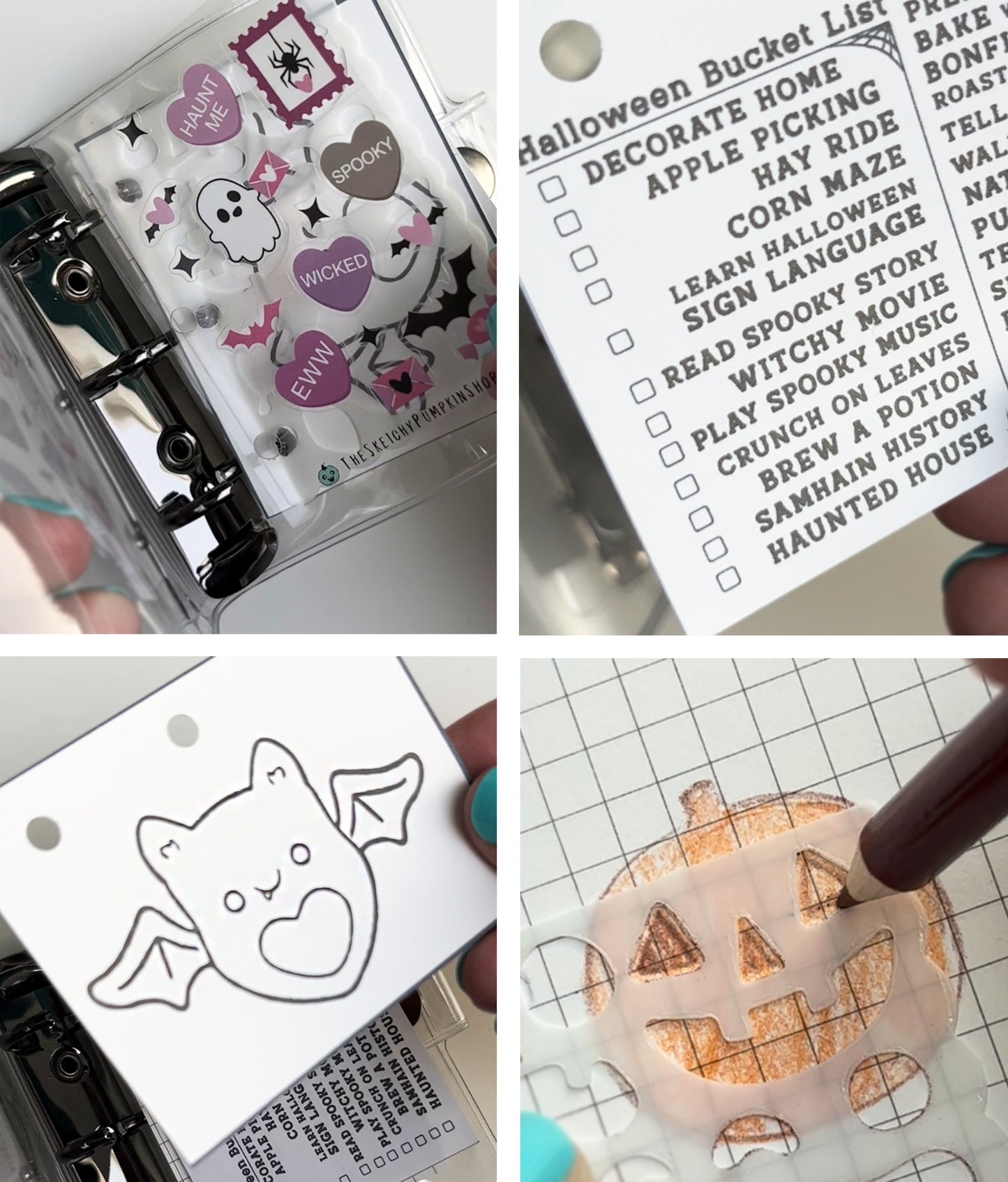 Mini Spooky Binder Activity Pack