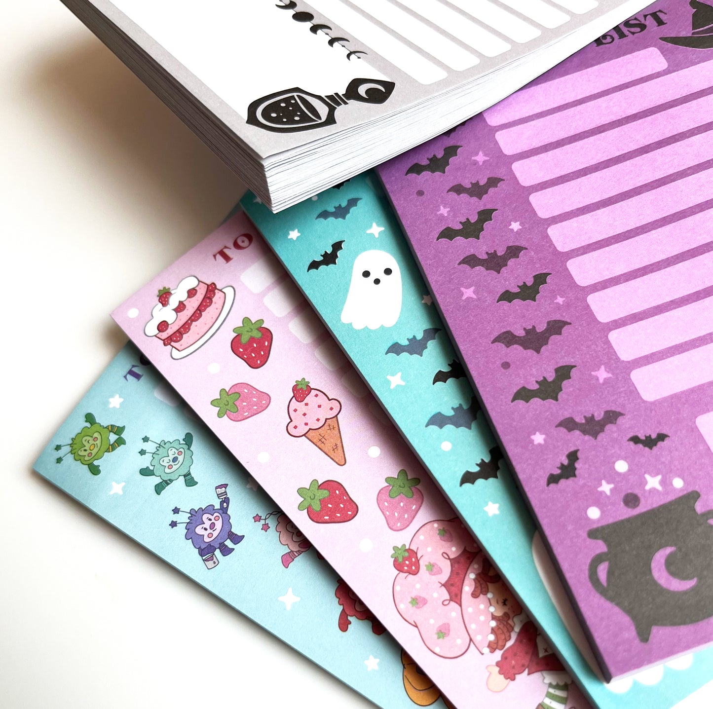 Ghost Sticky Notepads- 2 pack