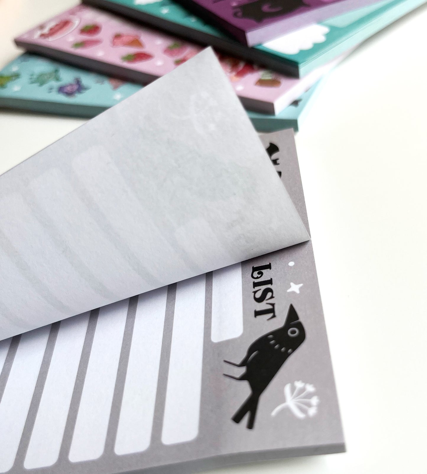 Goth Sticky Notepads- 2 pack