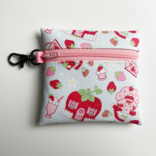 Shortcake Coin Purse, Faux Leather