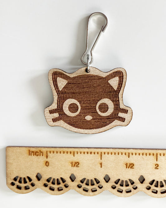 Kitten Keychain Charm