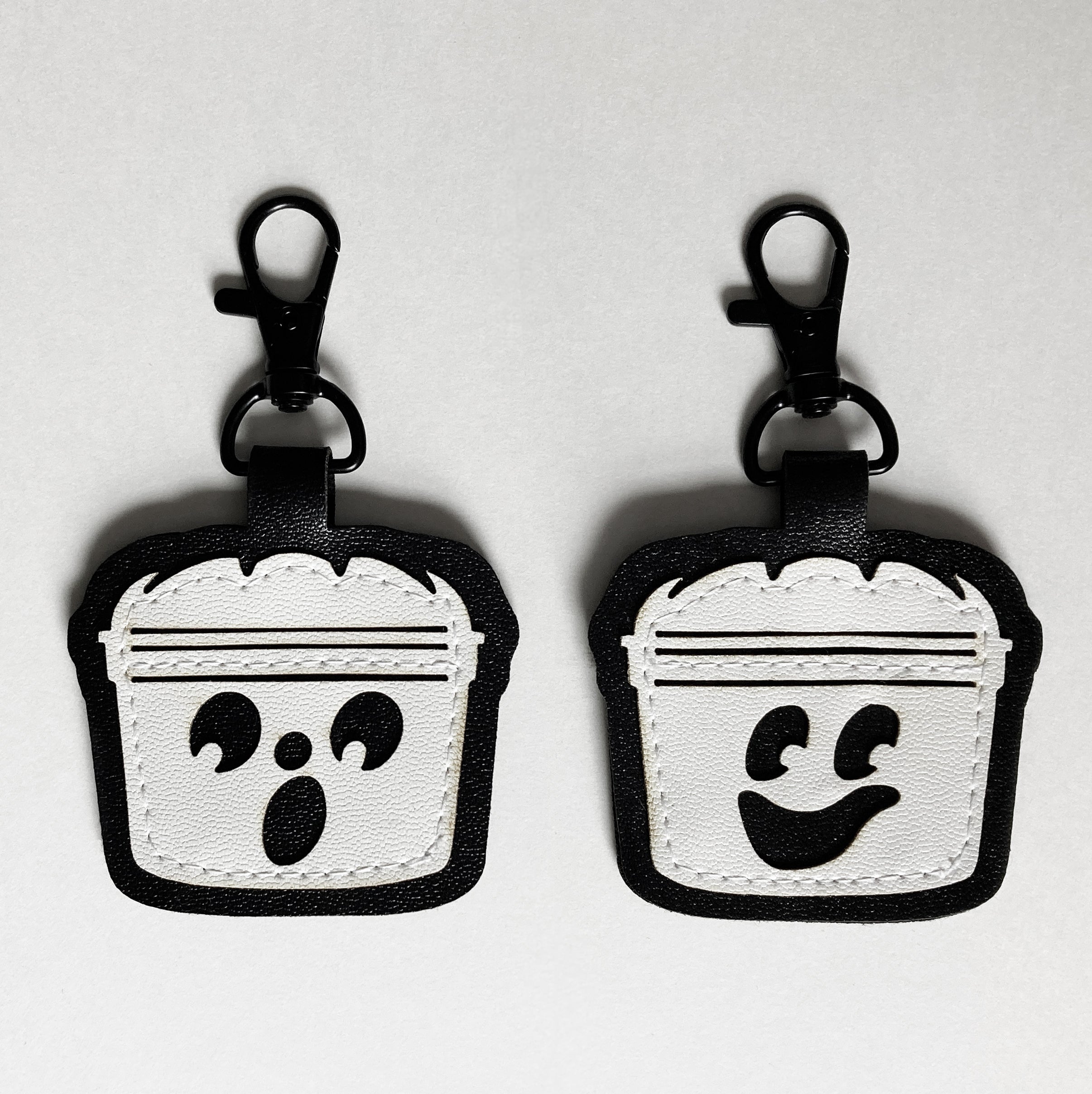 Boo Bucket Double Sided Keychains – thesketchypumpkin