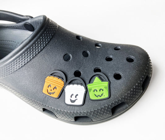 Boo Bucket PVC Shoe Charms