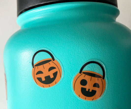 Pumpkin Buckets Transparent, Waterproof
