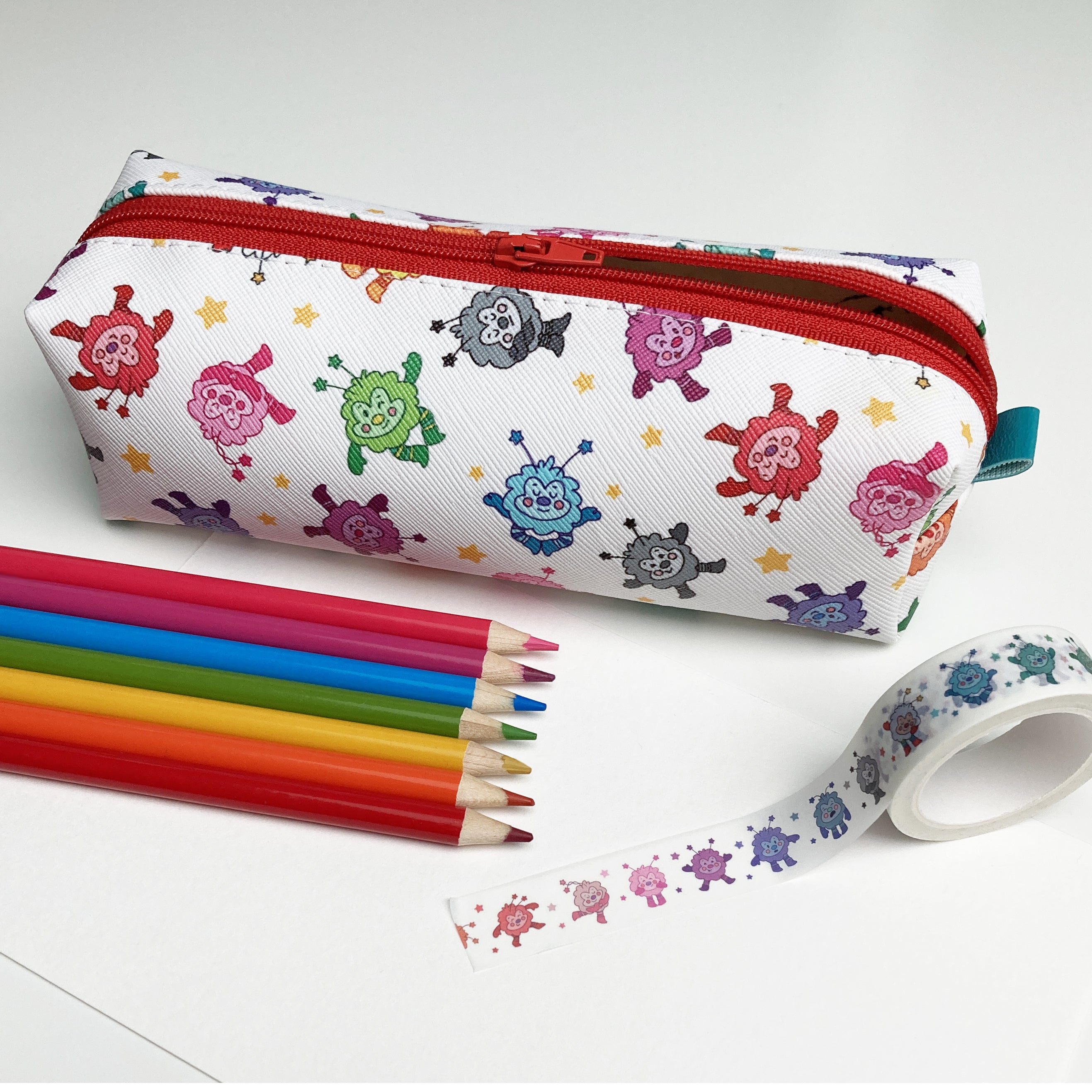 Rainbow Sprite Pencil Case – thesketchypumpkin