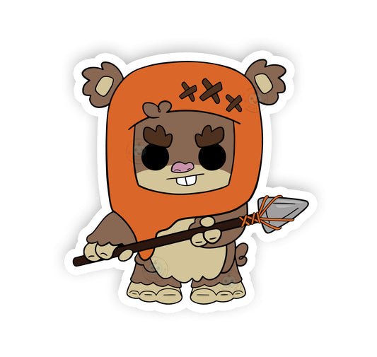 Wicket the Ewok Decal