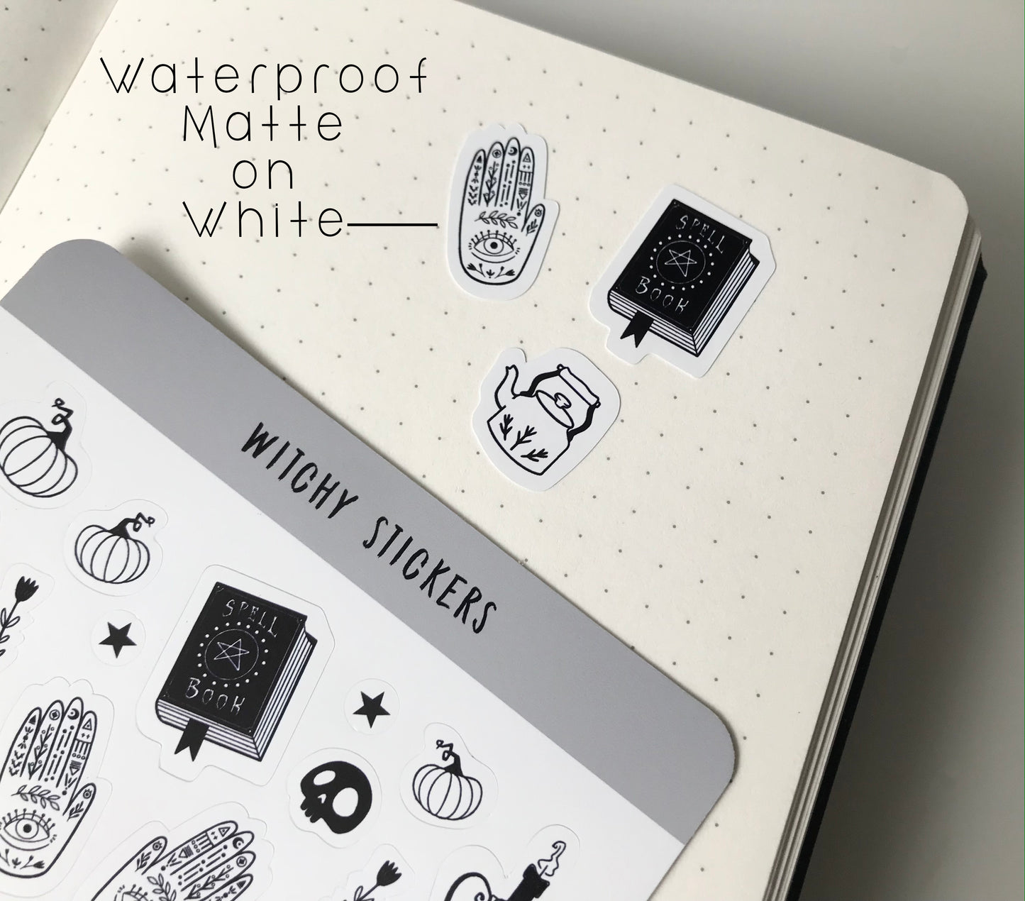 Witchy Stickers, Witchy, Coven, Sabbat, transparent, bullet journal