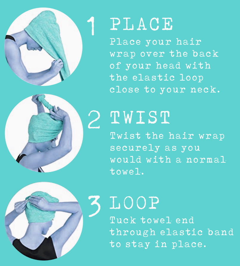 Hair Wrap Towel thesketchypumpkin