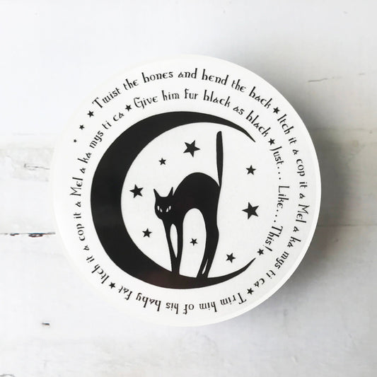 Binx Spell Sticker, Waterproof, Hocus Pocus, Witch